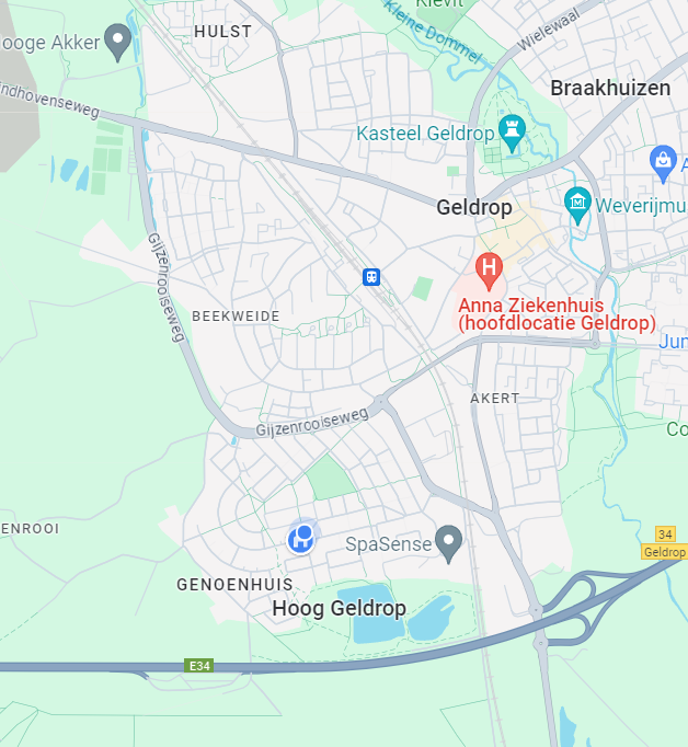Plattegrond Zesgehuchten